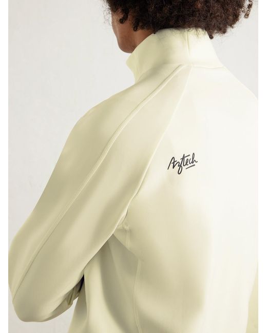 Aztech Mountain White Ajax Slim-Fit Stretch-Jersey Zip-Up Ski Base Layer for men