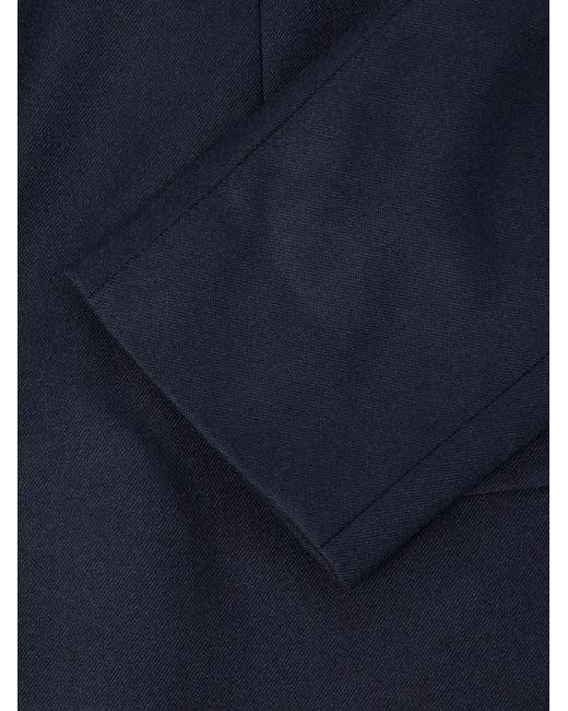 FRAME Blue Wool-twill Suit Jacket for men