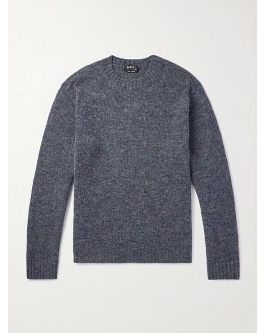 Pullover di A.P.C. in Blue da Uomo