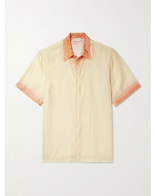 Dries Van Noten Natural Silk Shirt for men