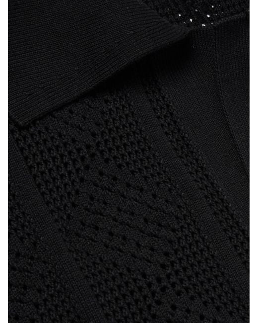 Polo di Jil Sander in Black da Uomo