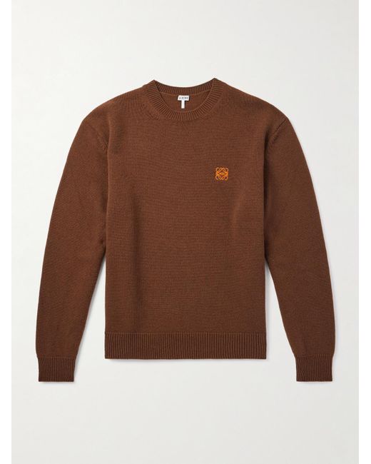 Pullover di Loewe in Brown da Uomo