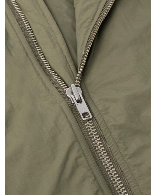 NN07 Green Dixon 8280 Padded Recycled-Shell Bomber Jacket for men
