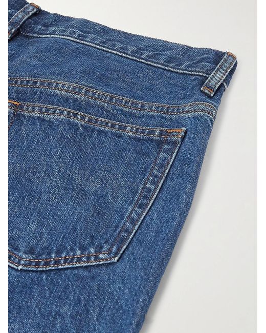 A.P.C. Blue Martin Straight-Leg Organic Jeans for men
