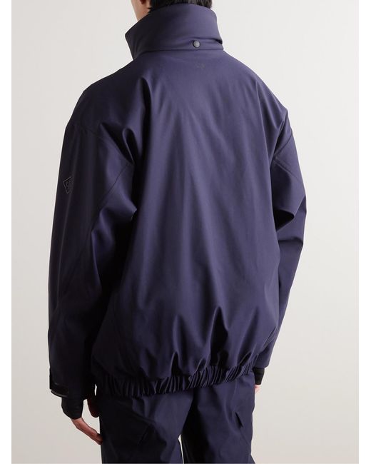Loro Piana Blue Lech Padded Storm System® Virgin Wool-blend Hooded Ski Jacket for men
