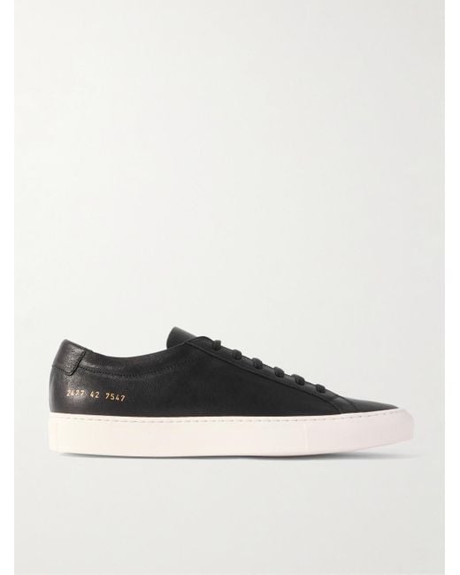 Common Projects Summer Achilles Sneakers aus Leder in Black für Herren
