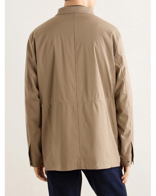 Peter Millar Natural Wooster Wool-blend Gabardine Jacket for men