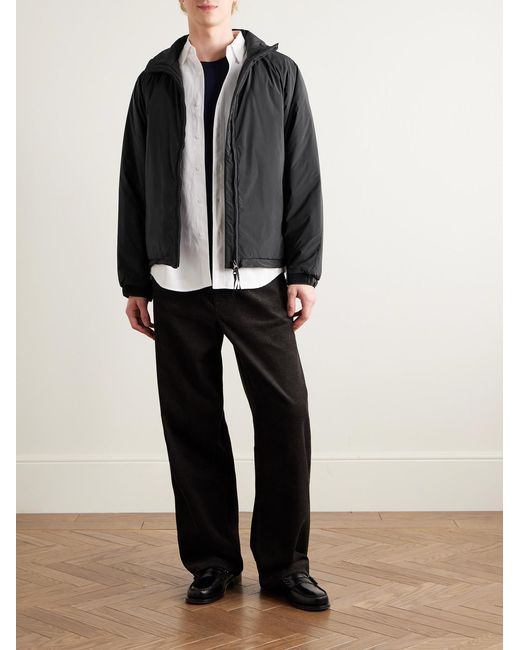 Kaptain Sunshine Black Padded Shell Bomber Jacket for men