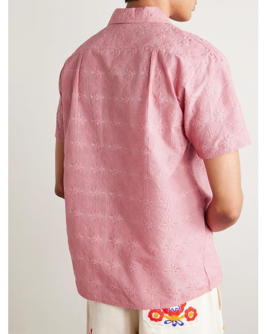 Camicia di Kardo in Pink da Uomo