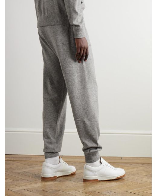 MR P. Wool And Cashmere Blend Sweatpants in Grey for Men Lyst UK