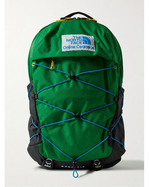 The North Face Green Online Ceramics Borealis Two-tone Ripstop Backpack for men
