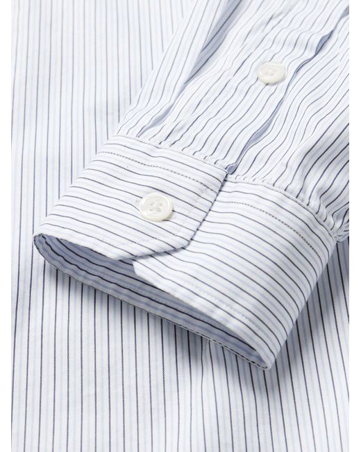 Camicia Gessata di mfpen in White da Uomo
