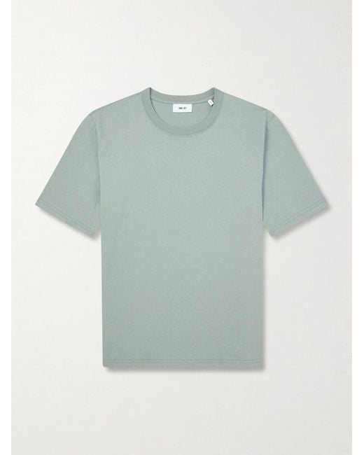 NN07 Green Jett 30026 Cotton-Jersey T-Shirt for men