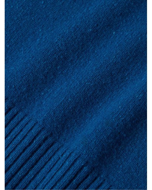 The Row Blue Nigel Wool Sweater for men