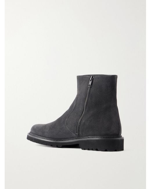 Common Projects Black Suede Boots for men
