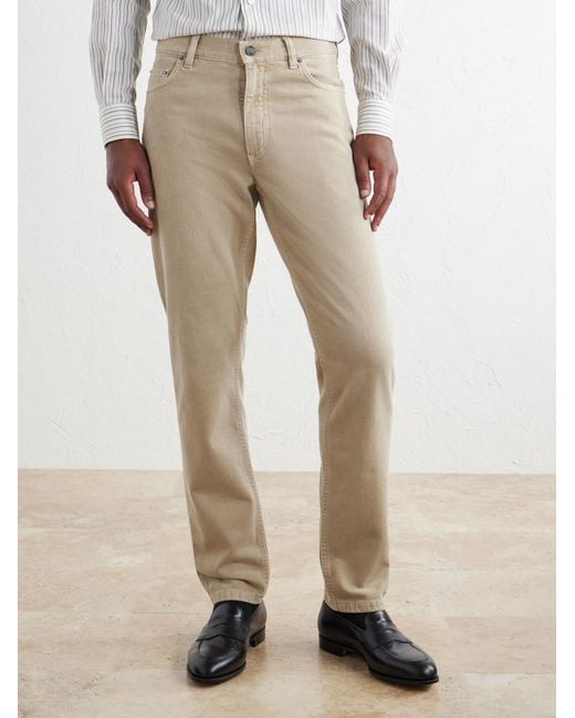 Zegna Natural Straight-leg Jeans for men