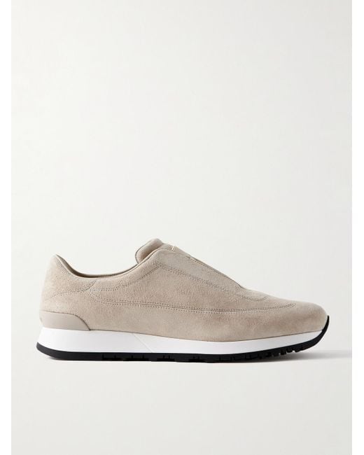 Sneakers Slip-On di John Lobb in White da Uomo