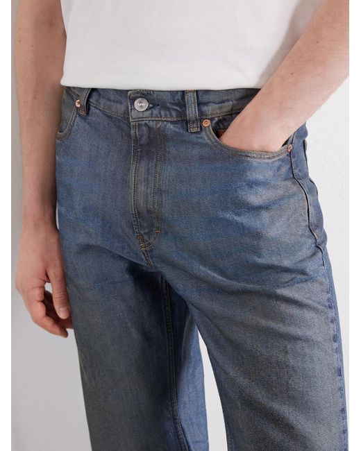 Our Legacy Blue Carlson Cut Straight-Leg Jeans for men