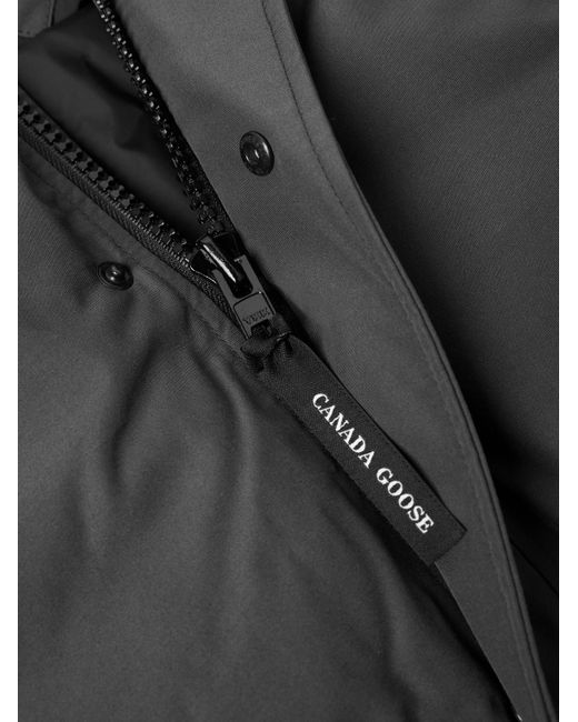 Canada Goose Gray Chilliwack Arctic Tech Hooded Down Jacket for men