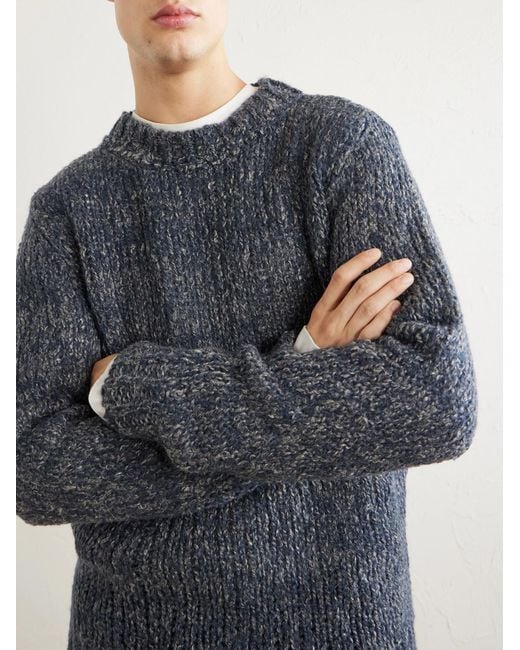 Barena Blue Alpaca for men