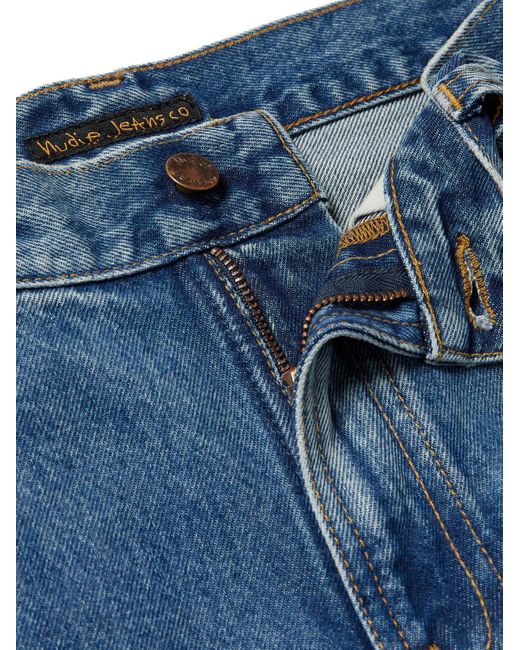 Nudie Jeans Blue Gritty Jackson Straight-leg Jeans for men