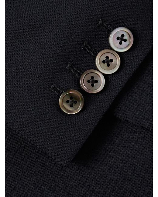 Favourbrook Blue Newport Slim-Fit Wool-Blend Suit Jacket for men