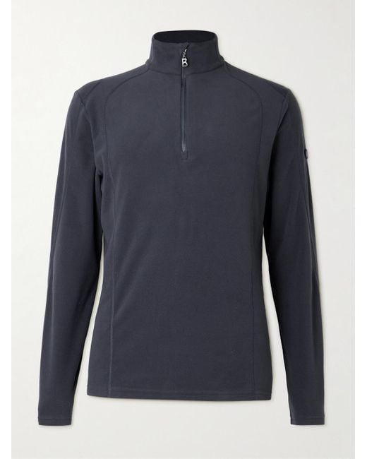 Bogner Blue Harry First Stretch-fleece Ski Mid-layer for men