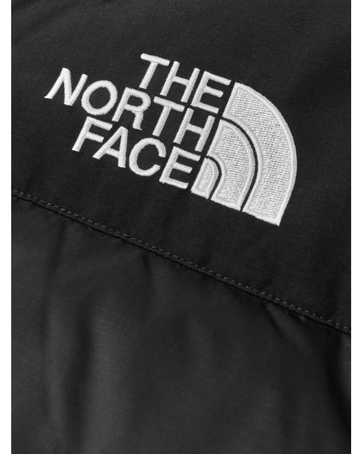 The North Face Black Himalayan Logo-embroidered Quilted Padded Nylon-ripstop Down Jacket for men