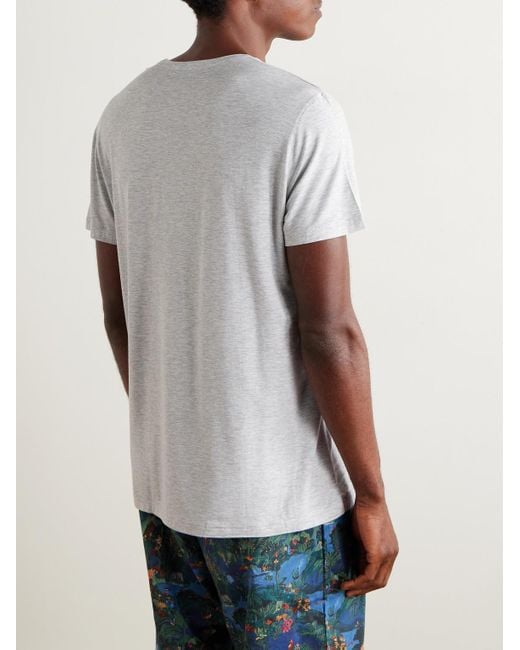 Derek Rose White Marlowe 1 Stretch Modal Jersey T-Shirt for men