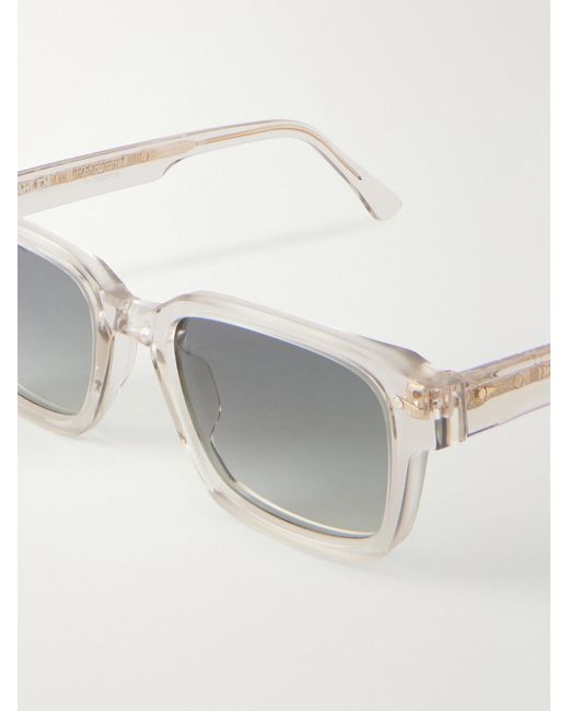 Ahlem Natural Rive Gauche Square-Frame Acetate Sunglasses for men