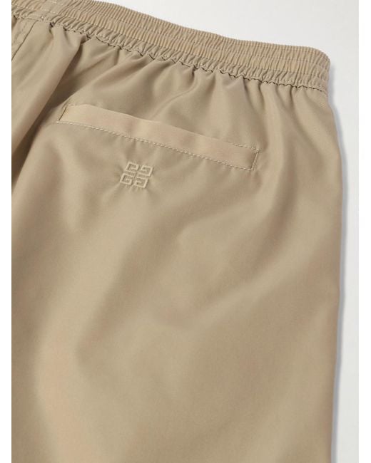 Givenchy Natural Straight-Leg Shell Shorts for men