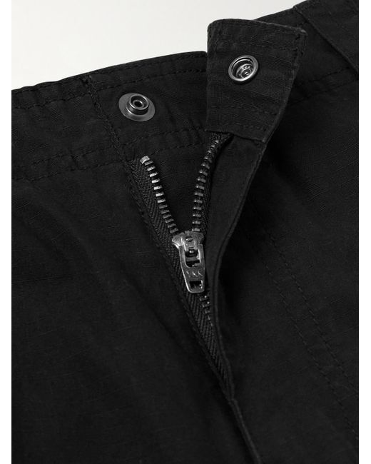 Thisisneverthat Black Flight Cotton-ripstop Cargo Shorts for men
