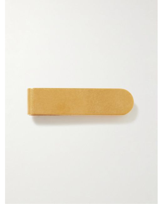 Saint Laurent Metallic Tone Money Clip for men