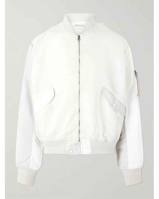 Remi Relief White Shell Blouson Jacket for men