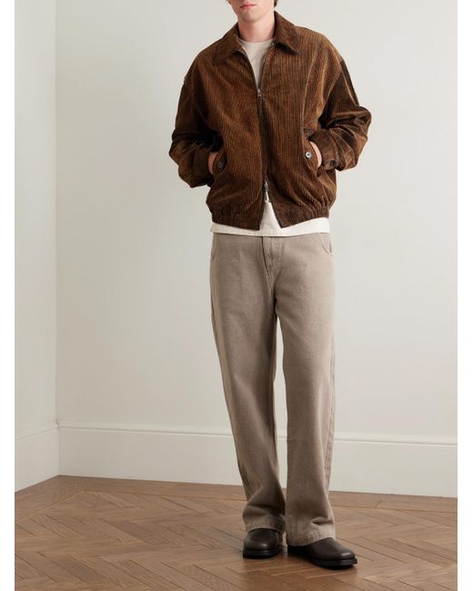 Agolde Brown Torres Cotton-Blend Corduroy Jacket for men