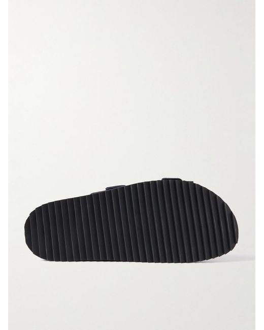 Mr P. Blue Suede Sandals for men