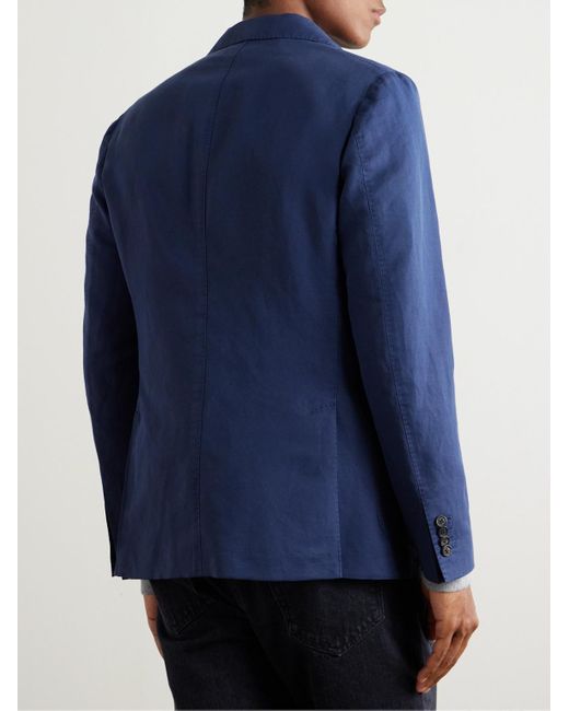 Giacca di Incotex in Blue da Uomo