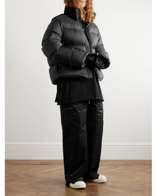 Rick owens quilted clearance shell down jacket