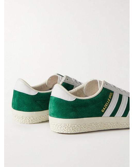 Adidas Originals Gazelle SPZL Sneakers aus Veloursleder mit Lederbesatz in Green für Herren
