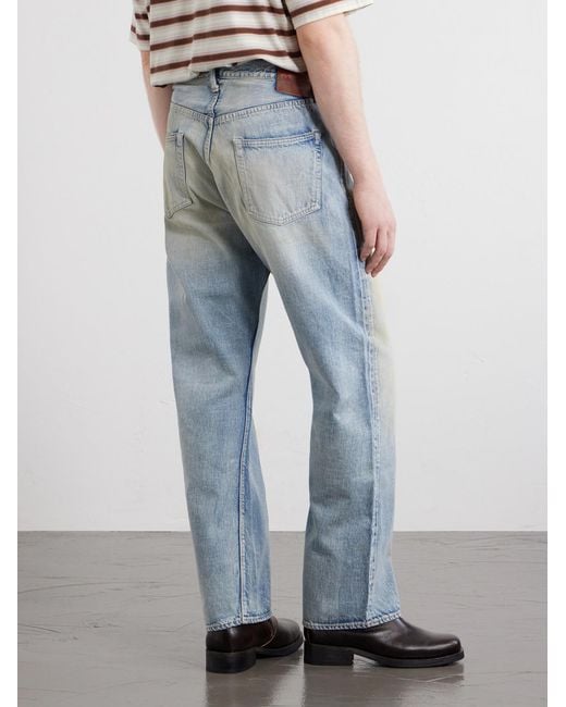 Fullcount Blue Santa Monica 0105w-1354 Straight-leg Jeans for men