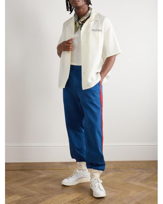 Pantaloni A Gamba Affusolata di Visvim in Blue da Uomo