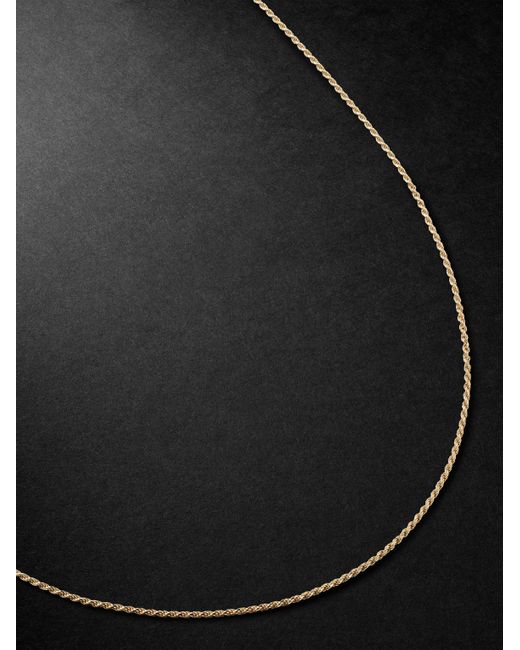 Sydney Evan Black Gold Chain Necklace for men