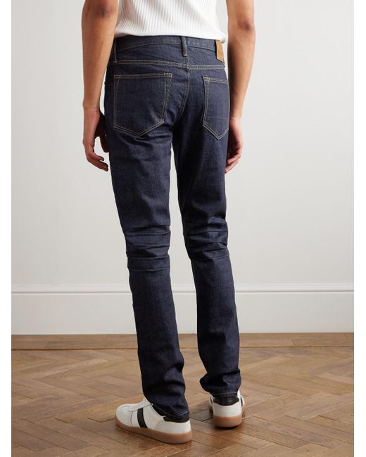 Tom Ford Blue Slim-Leg Jeans for men