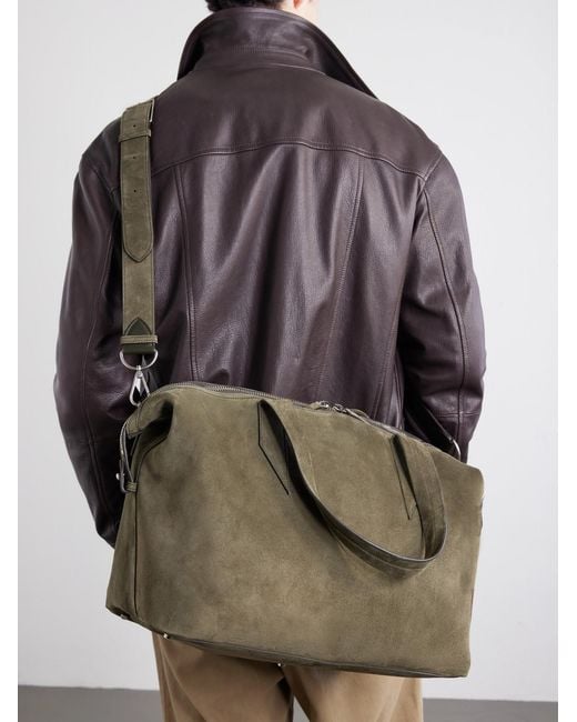 Metier Natural Nomad All Day Suede Weekend Bag for men