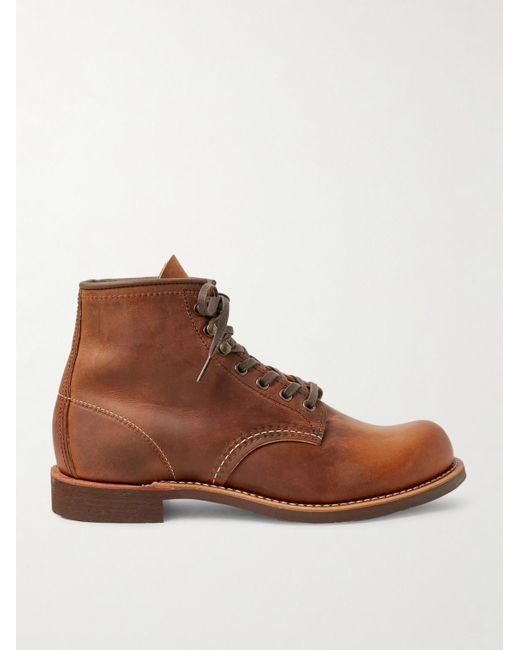 Red Wing Brown 3343 Blacksmith Leather Boots for men
