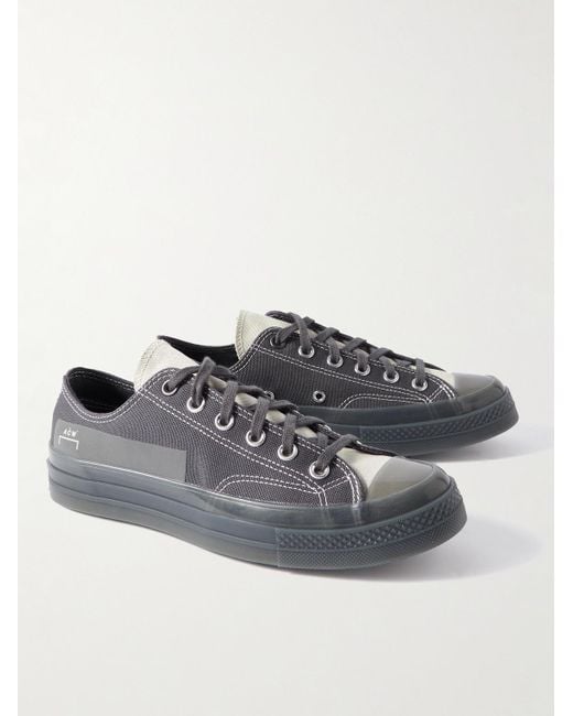 Converse Gray A-cold-wall* Chuck 70 Rubber-trimmed Canvas Sneakers for men