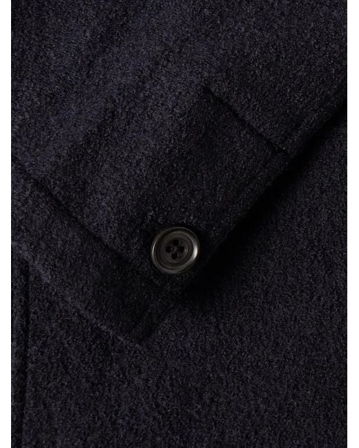 Hartford Blue Wool Blazer for men