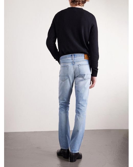 Tom Ford Blue Slim-fit Selvedge Jeans for men