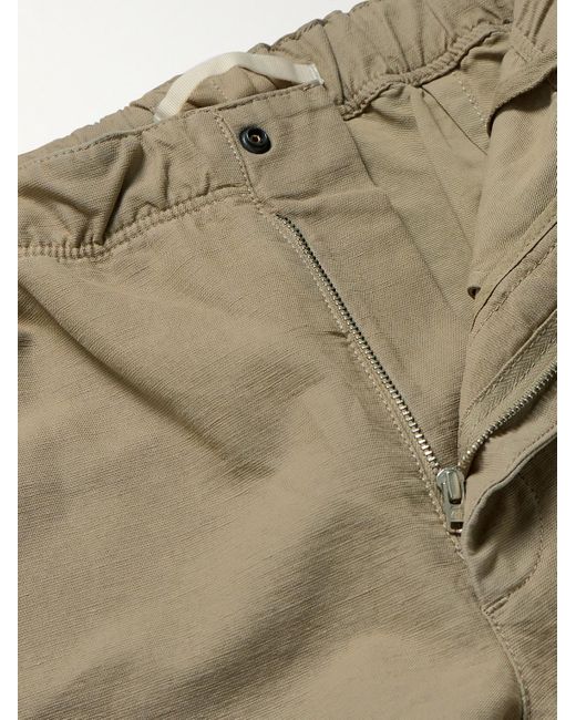 Norse Projects Natural Ezra Straight-leg Cotton And Linen-blend Trousers for men