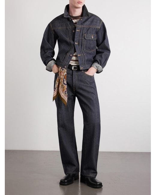 Visvim Blue Denim Jacket for men